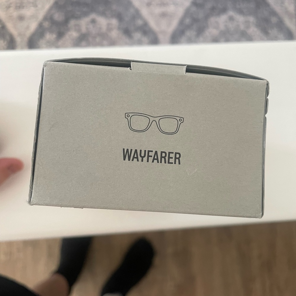 Ray-Ban Meta wayfarer glasses. Brand new
